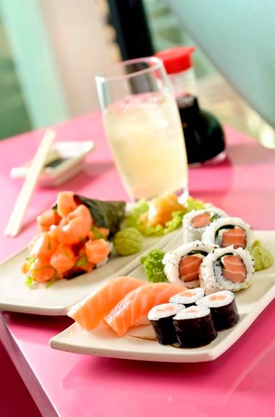 Combinado de salmão Combinado de salmão