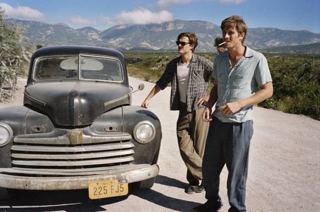 Os atores Sam Riley e Garrett Hedlund: protagonistas do road movie dirigido pelo brasileiro Walter Salles Os atores Sam Riley e Garrett Hedlund: protagonistas do road movie dirigido pelo brasileiro Walter Salles