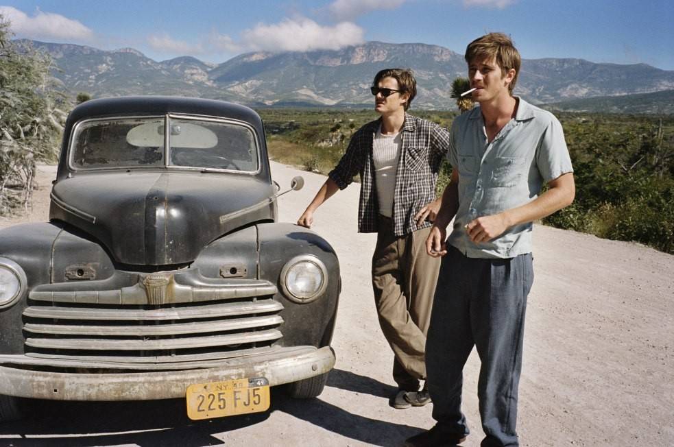 Os atores Sam Riley e Garrett Hedlund: protagonistas do road movie dirigido pelo brasileiro Walter Salles Os atores Sam Riley e Garrett Hedlund: protagonistas do road movie dirigido pelo brasileiro Walter Salles