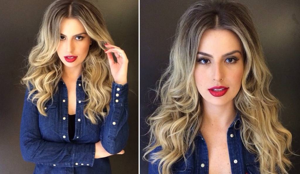 Nanda Keulla em look inspirado em Brigitte Bardot