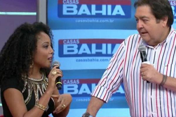 Negra Li critica os critérios da ‘Dança dos Famosos’ e deixa Faustão em saia justa