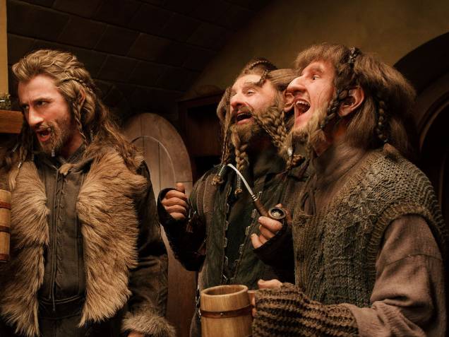 O Hobbit - Uma Jornada Inesperada: anões carrancudos fazem parte da trama O Hobbit - Uma Jornada Inesperada: anões carrancudos fazem parte da trama