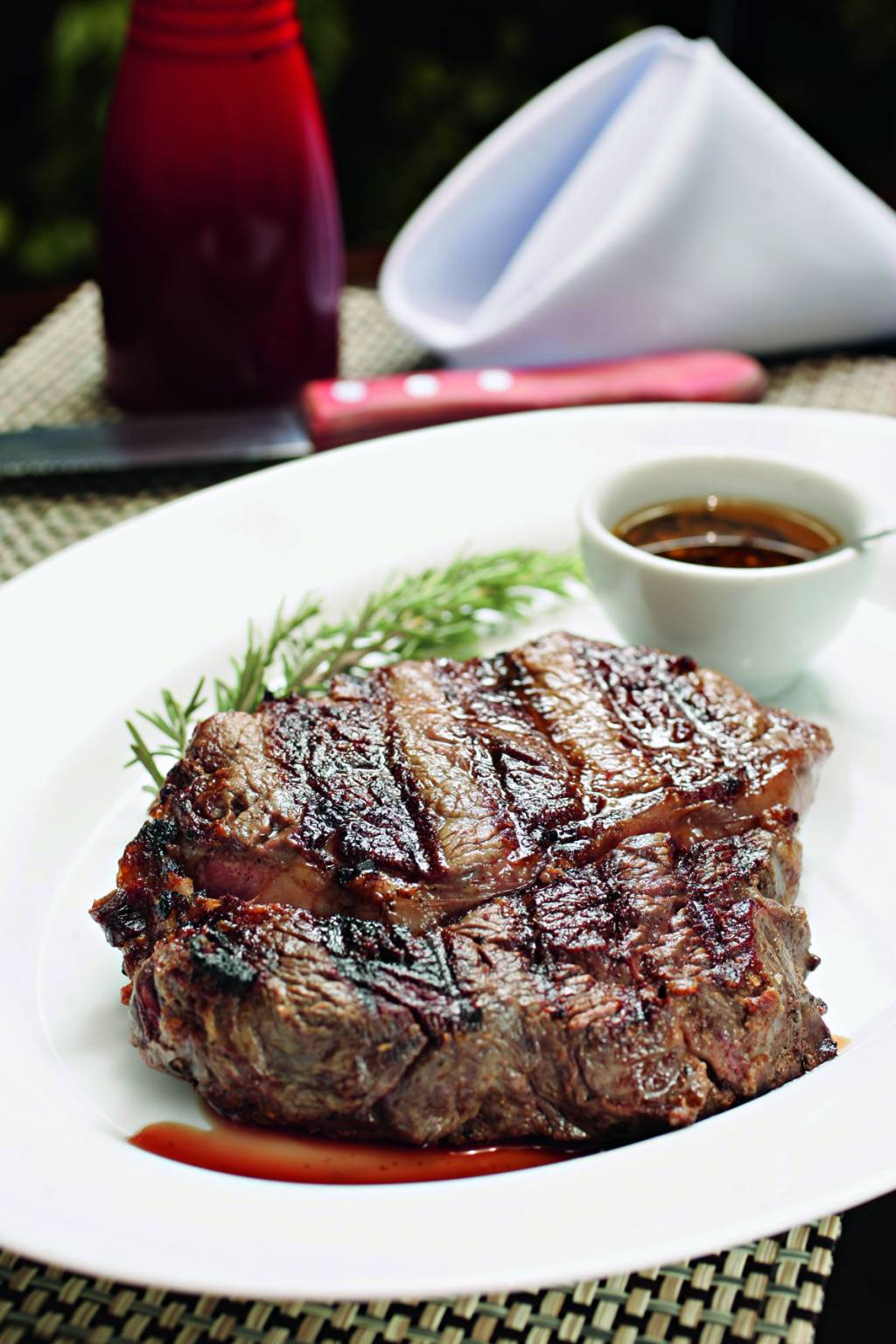 Ojo de bife do restaurante Msanè: opção caprichada Ojo de bife do restaurante Msanè: opção caprichada