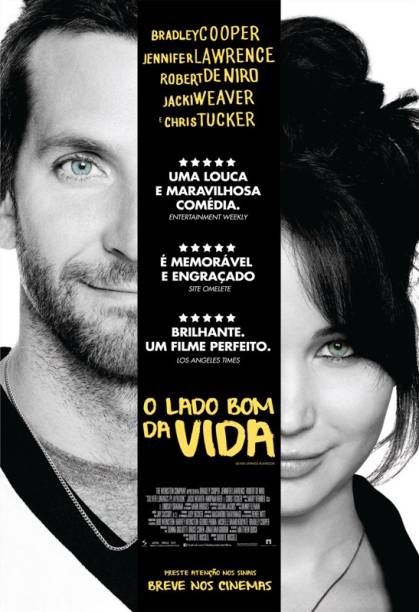 O Lado Bom da Vida: comédia romântica com Bradley Cooper O Lado Bom da Vida: comédia romântica com Bradley Cooper