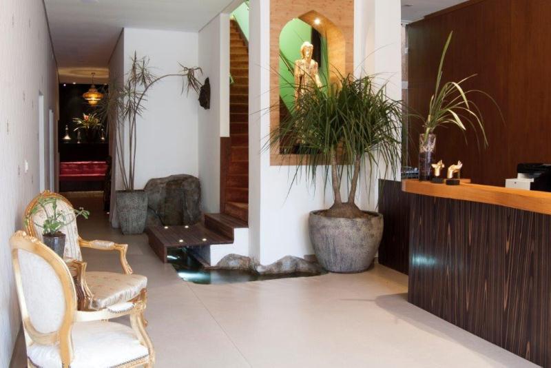 Recepção do The Spa Recepção do The Spa