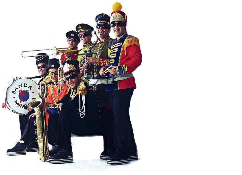 Os integrantes da Banda Paralela: o grupo toca clássicos do rock no show Open Pipoca Os integrantes da Banda Paralela: o grupo toca clássicos do rock no show Open Pipoca