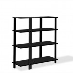 Estante preta (110X91X36 cent&iacute;metros): baixou de R$ 459,00 para R$ 299,00