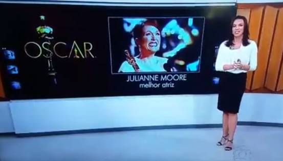 Linguista ou linguiça? Jornalista comete suposta gafe durante Oscar e vira piada na internet; assista