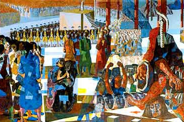 Painel Tiradentes, de Candido Portinari Painel Tiradentes, de Candido Portinari