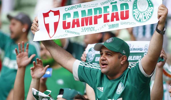 Palmeiras é campeão do Brasileiro e a torcida vai à loucura na internet