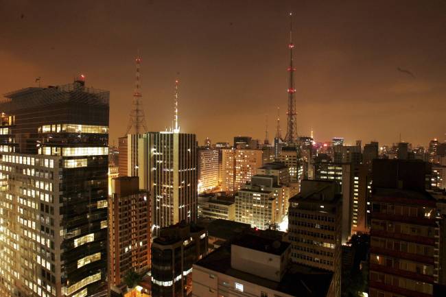 Panorâmica feita a partir do restaurante The View - Fernando Moraes