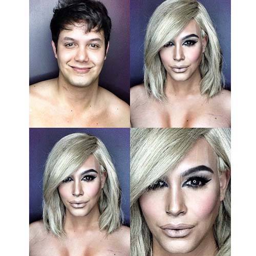 Maquiador se transforma em celebridades utilizando apenas perucas e… maquiagem!