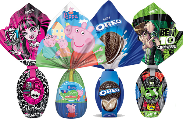 Cupons gratuitos dão desconto em ovos de Páscoa