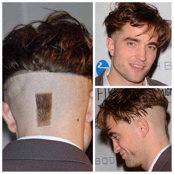 Robert Pattinson apresenta o corte de cabelo mais bizarro da temporada e vira meme