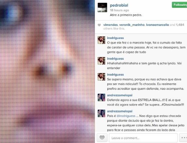 BBB 14: Pedro Bial defende Letícia e revolta internautas: “Atire a primeira pedra”