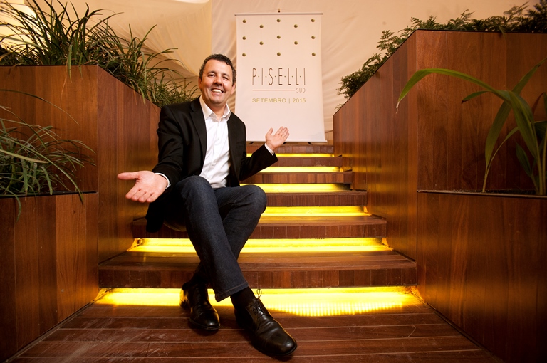 Juscelino Pereira marca a data de inauguração do Piselli Sud