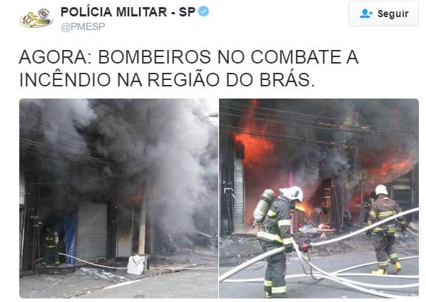 “Foi muito rápido, a fumaça preta tomou conta”, relata lojista vítima de incêndio no Brás