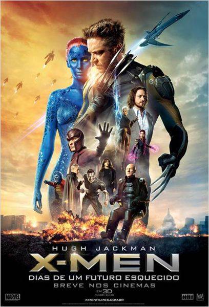 Pôster do filme X-Men - Dias de um Futuro Esquecido Pôster do filme X-Men - Dias de um Futuro Esquecido