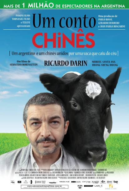 Pôster de Um Conto Chinês: fita argentina é estrelada por Ricardo Darín Pôster de Um Conto Chinês: fita argentina é estrelada por Ricardo Darín