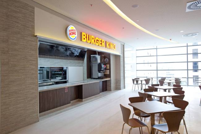 praça-alimentacao-Shopping-Cidade São Paulo-Paulista-burguer-king