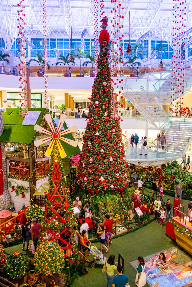 A decoração de Natal do Shopping Metrô Tucuruvi é inspirada na sustentabilidade A decoração de Natal do Shopping Metrô Tucuruvi é inspirada na sustentabilidade