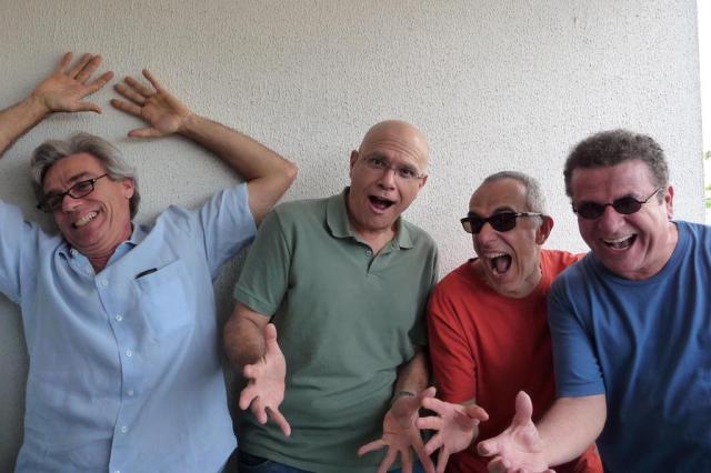 Os integrantes da banda paulistana Premê Os integrantes da banda paulistana Premê