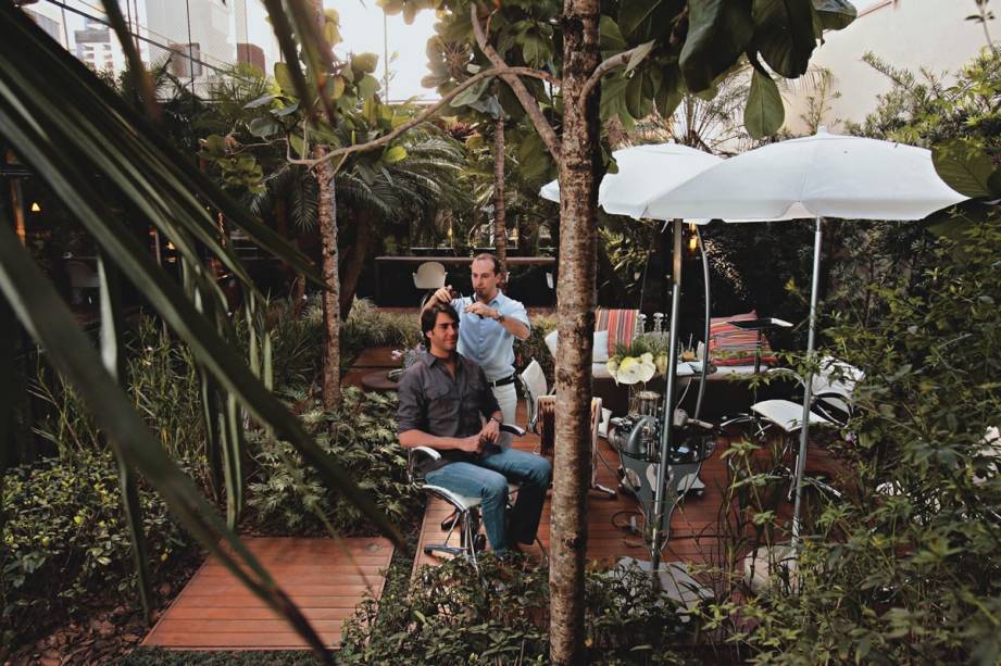 O salão do Marcos Proença: projeto do paisagista Hanazaki O salão do Marcos Proença: projeto do paisagista Hanazaki