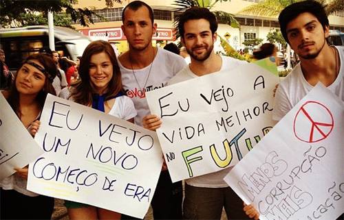 Protestos na web: os famosos foram à luta e se manifestaram no Instagram