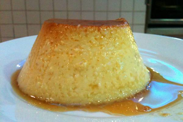 Pudim da padaria Real feito no forno a lenha Pudim da padaria Real feito no forno a lenha
