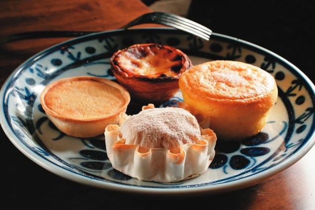 Toucinho do céu, pastéis de belém e de santa clara e papo de anjo: R$ 4,50 cada um