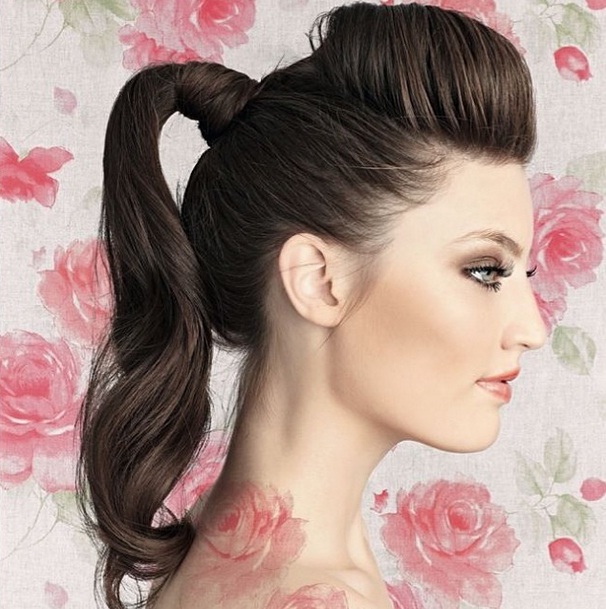 Especial rabo de cavalo: preso estilo rockabilly