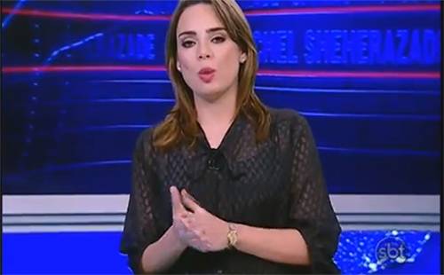 Após rumor sobre afastamento de Rachel Sheherazade do SBT, fãs da apresentadora protestam na internet