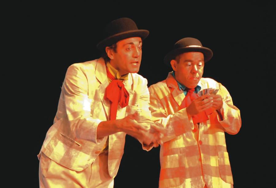 Domingos Montagner e Fernando Sampaio, em Reprise Domingos Montagner e Fernando Sampaio, em Reprise