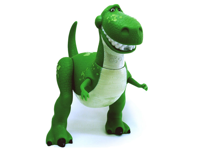 Toy Story: o dinossauro Rex é uma criação de Wesley Iguti, que tem vários trabalhos expostos na mostra Toy Story: o dinossauro Rex é uma criação de Wesley Iguti, que tem vários trabalhos expostos na mostra