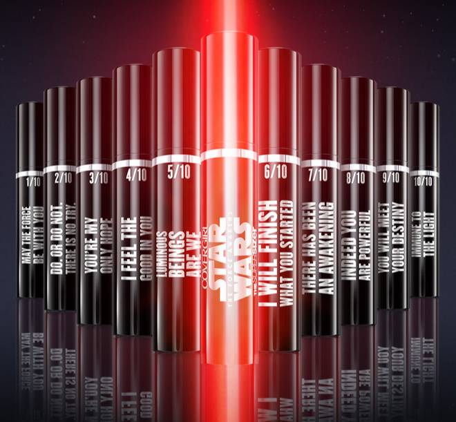 Marca americana lança linha de maquiagem inspirada em Star Wars