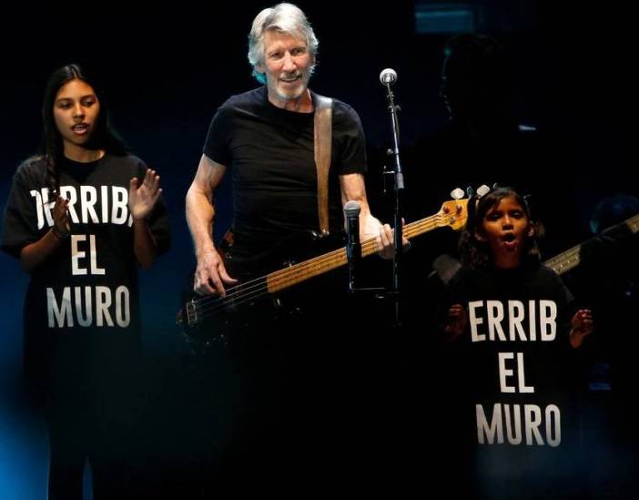 Roger Waters, um dos fundadores do Pink Floyd, detona Trump durante o festival Desert Trip