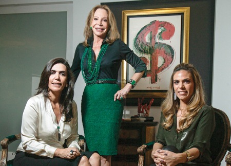 Iná Arruda, Rosy Verdi e Joanna Lowndes Furtado: unidas pelas vendas