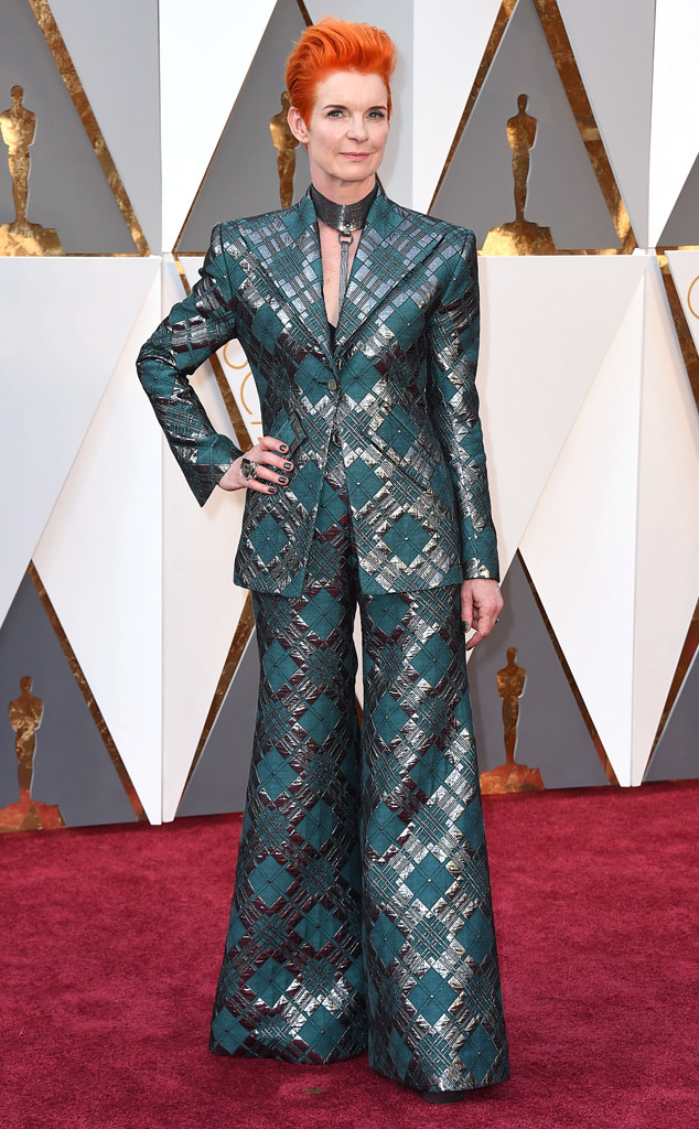 Oscars 2016: Red Carpet Arrivals Sandy Powell, 2016 Oscars, Academy Awards, Arrivals