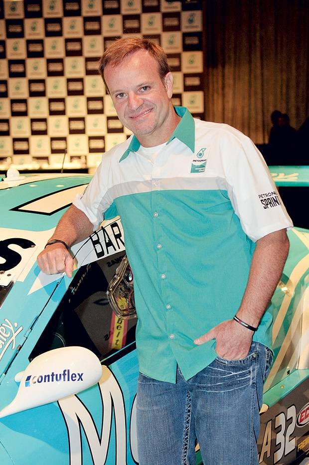 Rubens Barrichello: pecha de lento agora vale 400 000 reais em campanha publicitária