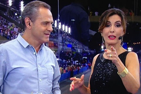 Áudio de Fátima Bernardes nos bastidores do Carnaval causa polêmica entre espectadores