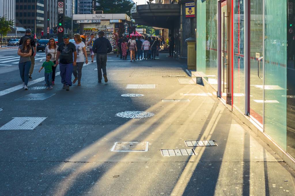 Luz de tarde de inverno