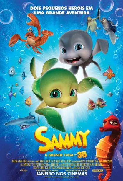 Sammy - A Grande Fuga: pôster do filme Sammy - A Grande Fuga: pôster do filme
