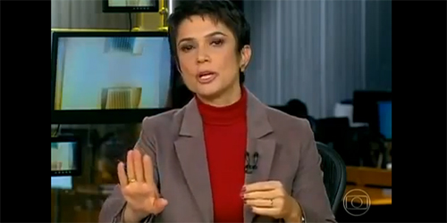 Viu isso? Sandra Annenberg chorou no ‘Jornal Hoje’ e emocionou a web