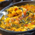 Moqueca de badejo com camarão do restaurante São Pedro (ES). Foto: Ligia Skowronski