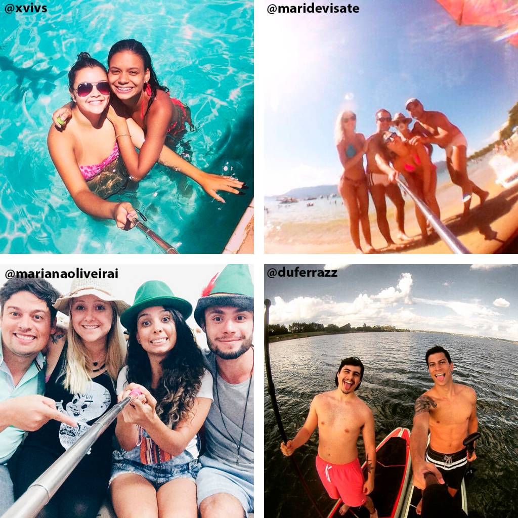 Missão da Semana: “Minha foto feita com o ‘pau da selfie’”