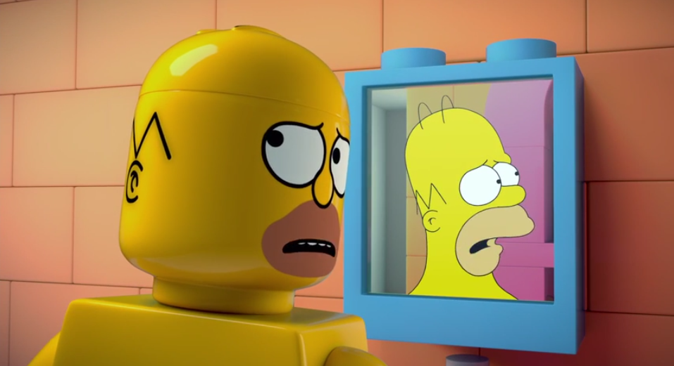 ‘Os Simpsons’ divulgam primeiro trailer do especial de LEGO