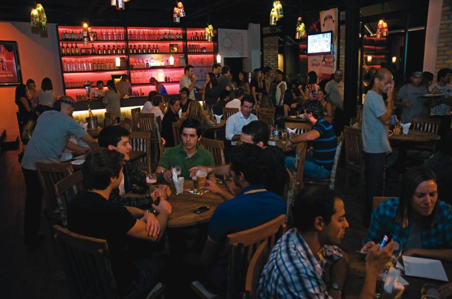 O agitado salão O agitado salão