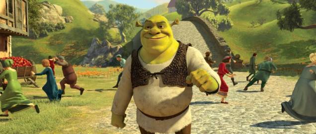 Quarto filme da série mostra a crise de meia-idade de Shrek Quarto filme da série mostra a crise de meia-idade de Shrek