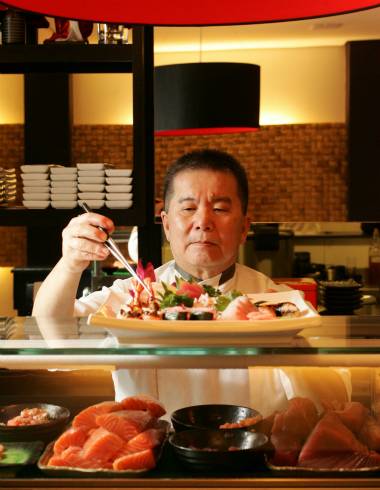Shundi, o sushiman nômade, saiu do Shinjuku. E já está de casa nova