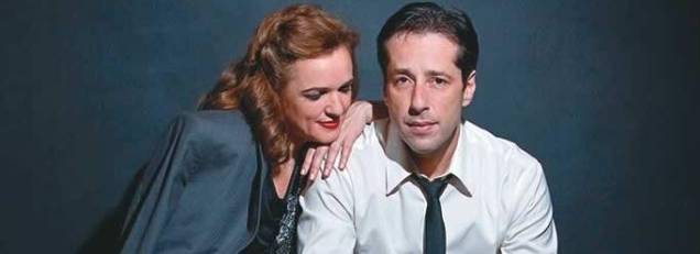 Sandra Corveloni e Otávio Martins no drama musical Side Man: o universo do jazz Sandra Corveloni e Otávio Martins no drama musical Side Man: o universo do jazz